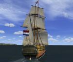 FSX/FS2004 Pilotable Dutch East Indiaman Amsterdam